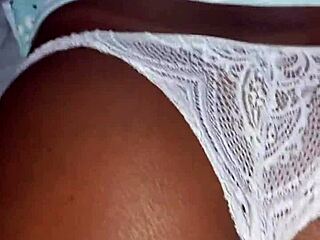 Christmas Night Wife Works, Stepmother Sleeps In Panties On Sofa, Whore Puts Out Dick And Starts Jerking