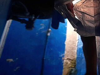 Hairy Mother-In-Law Masturbates In Shower