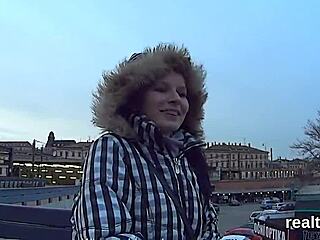 Fantastic Czech Chick Tempted And Pounded In POV