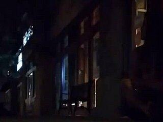 Ivory White strips in public!