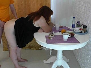 this mature bbw gives a blowjob and gets fucked, showing off her big tits and tight ass