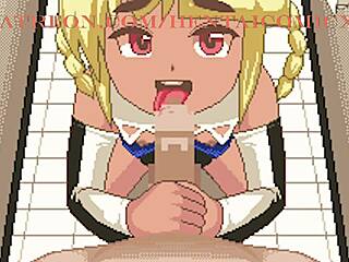 grumpy strawberry-chan at the game center with friends