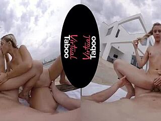 Virtual Taboo Pool Porn With Cowgirl Riding And Blowjob