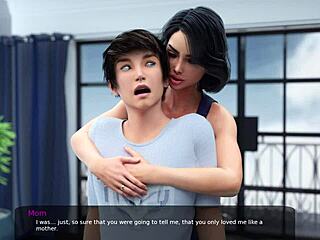 milfy city - sex scene 4 - wanna massage stepmom’s big boobs in 3d game?