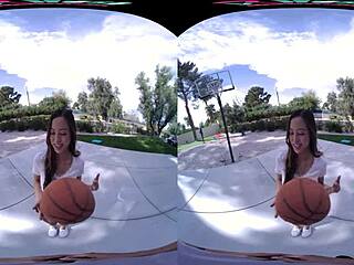 watch alexia anders get a creamy slam dunk in every position!