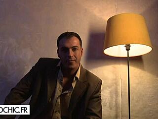 Angelica rides in cowgirl, big tits bouncing for facial