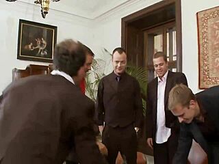 Watch the gangbang fuck those asses?