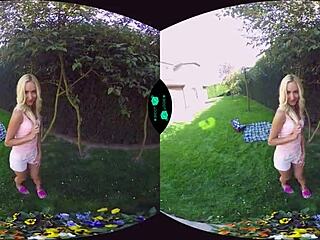 Czech blonde delivers intense POV blowjob in stunning 3D hardcore action.