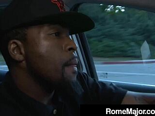 Black Knight Rome Major Drills Yasmine De Leon With Bbc Hardcore