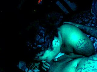 Intense Sex in Blue and Red Sheer Outfits