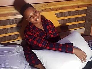 Pretty princess in homemade casting shows her horny side