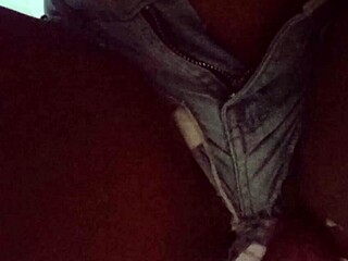 Hot brunette in lingerie gets gangbanged by guys