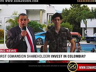 sweet brunette babe enjoys dildo and masturbation at ggmansion