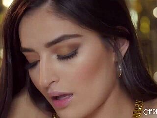 Petite Young Brunette Starts 2019 with Sweet Masturbation in Sexy Lingerie