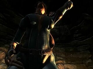 Jessica the vault girl gets fucked hard in jumpsuit!