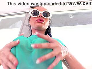 Hey Kristall Rush, can you handle this huge cock deepthroat and swallow cum?