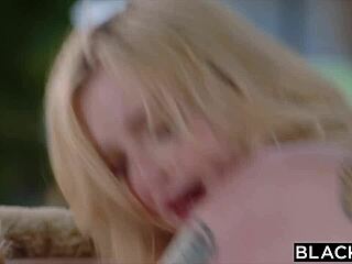 Blacked Petite 18+ Blonde Lexi Gives Anton the Ride of His Life in Interracial Scene