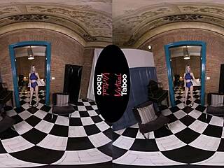 Virtual Taboo Blonde Shows Shaved Pussy In POV