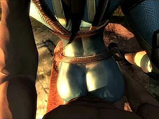 Jessica the vault girl gets fucked hard in jumpsuit!