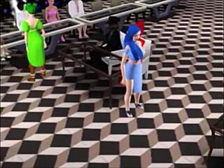 i can't believe this s3d ep 25 sex-mageddon is so intense with all that old porn in 3d.