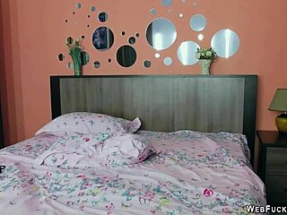 Busty blonde camgirl poses naturally