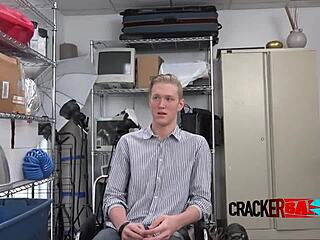 Teen Gay Cracker Suggestively Blows Gay Black Monster Cock