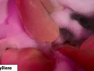 Curvy Brunette with Bubble Butt Takes Thick Cock in Bath, Gets Cum on Mouth