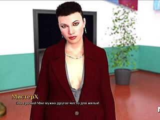 Naked girls tease in locker room game