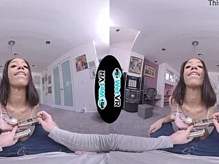 wetvr stripper fantasy got me wild with vr sex... damn!