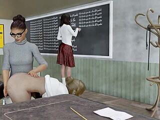 Spanking Animation Turns Dark in Public Garage Setting. What’s Next for This British Tale?