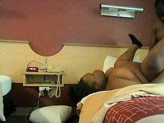 college bbw takes big black creampie backshots