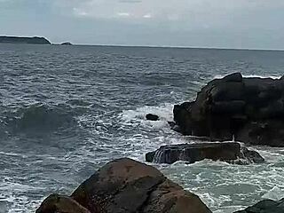 Let's fuck on the rocks, feels amazing!