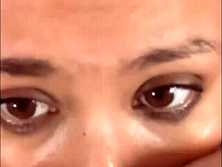 Mexican Wife Rimjobs Her Papi Until He Covers Her Face Neck & Hair In Cum