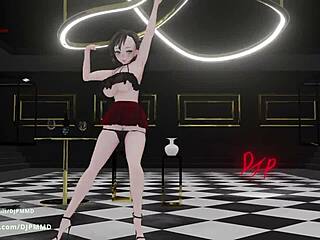 sexy rachel pop md dancing in dress with teasing nude moments 😘