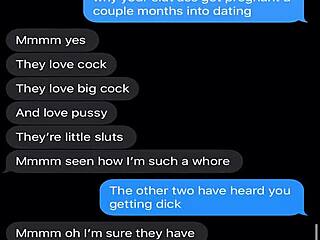 Wife Sexts About Kinky Threesome with Monster Cock!