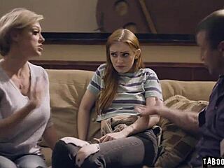 Swap Teen 18+ Maya Rides Cock While Dee Gets Railed!