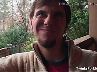 horny twinks sucking and fucking cocks in gay action