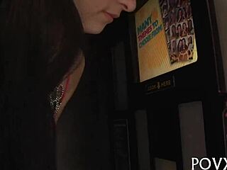 Teen 18+ Performs Impressive POV Cock-Sucking Blowjob Hardcore Action