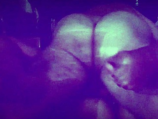 Violet Love's private tape features amateur couple in shaved pussy creampie sex