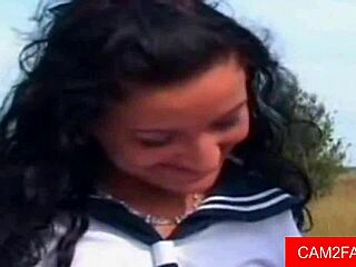 Teen 18+ gets wild in raw sex video