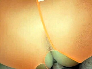 Neighbor enters through hole in shorts on bed