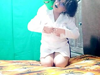 Busty Nurse Visits Patient And Starts Fucking At Home