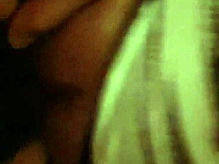 My wife's playful moment on the sofa.