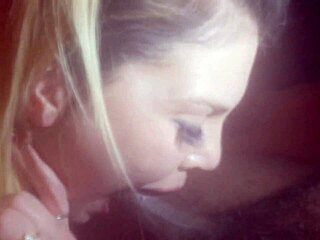 she's gagging on that big black cock, choking and deepthroating, loving every second of it