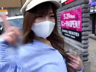 Damn! Asian Beauty Rides Hard in Doggy and Gets Cum Soaked!