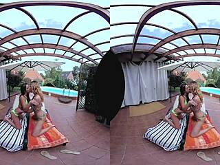 Keeper Receives Blowjob and Doggy Style Outdoors