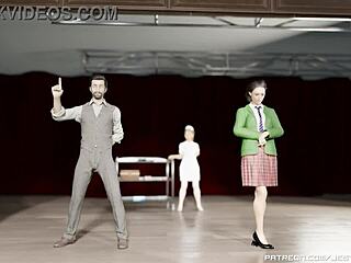 Hey, check this animated spanking series, full measure scene! 😜