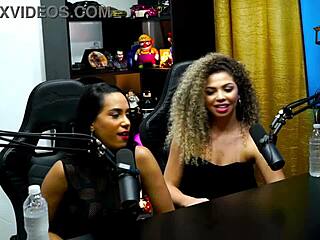 Elas se beijaram no meio do podcast o ruan ficou sem palavras - daniely patricia red