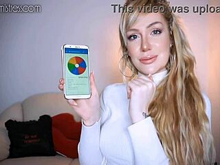 I’m overwhelmed by the humiliation from my blonde femdom goddess