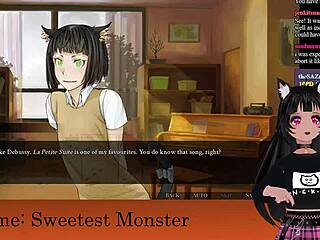 vtuber lewdneko plays sweetest monster part 2